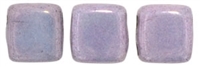 CzechMates Two Hole Tile 6mm Luster - Opaque Amethyst 25 Beads