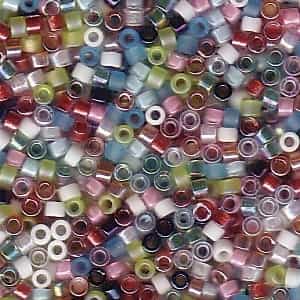 Miyuki Delica Seed Bead Mix 7.2g Spring Flowers