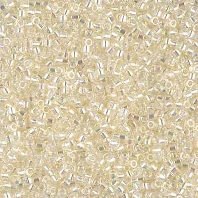 Miyuki Delica Seed Beads 5g 11/0 DB0109 TR Light Golden Crystal