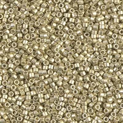 Miyuki Delica Seed Beads 5g 11/0 DB1151 S-MA GA Silver Frost