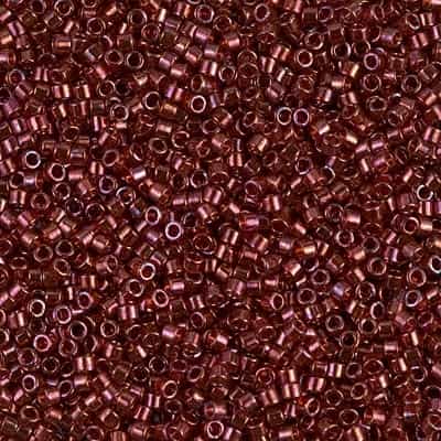 Miyuki Delica Seed Beads 5g 11/0 DB0116 TL Garnet