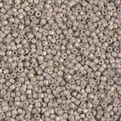 Miyuki Delica Seed Beads 5g 11/0 DB1176 GA MA Ash Grey