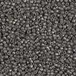 Miyuki Delica Seed Beads 5g 11/0 DB1186 S-MA Glvnzd Grphite Gry