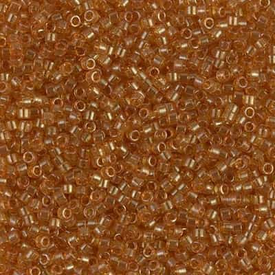 Miyuki Delica Seed Beads 5g 11/0 DB0119 TL Sunflower Brown