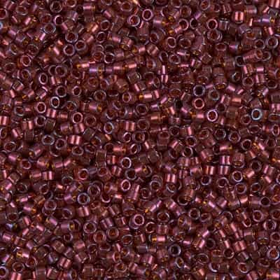 Miyuki Delica Seed Beads 5g 11/0 DB0120 TL Wild Irish Rose