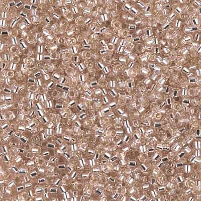 Miyuki Delica Seed Beads 5g 11/0 DB1203 TSL Pink Mist