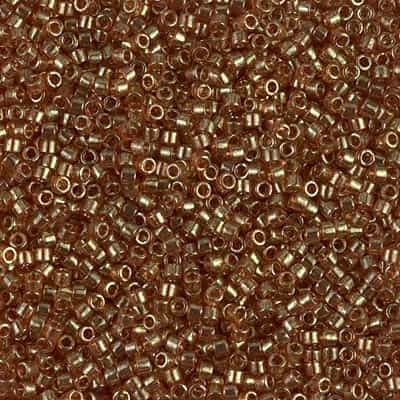 Miyuki Delica Seed Beads 5g 11/0 DB0121 TL Rose Gold