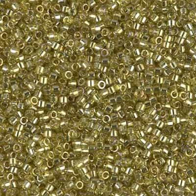 Miyuki Delica Seed Beads 5g 11/0 DB0124 TL Chartreuse