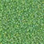 Miyuki Delica Seed Beads 5g 11/0 DB1281 TR MA Crisp Apple Green