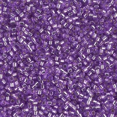 Miyuki Delica Seed Beads 5g 11/0 DB1343 TSL Medium Purple