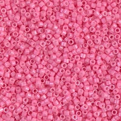 Miyuki Delica Seed Beads 5g 11/0 DB1371 OP Bright Rose