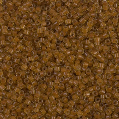 Miyuki Delica Seed Beads 5g 11/0 DB1391 ICL* Peridot/Bronze