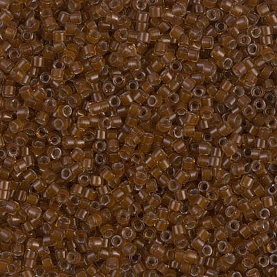 Miyuki Delica Seed Beads 5g 11/0 DB1393 ICL* Golden Brown/Chocolate