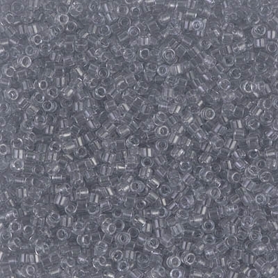 Miyuki Delica Seed Beads 5g 11/0 DB1406 T Timber Wolf Grey