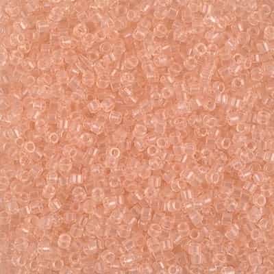 Miyuki Delica Seed Beads 5g 11/0 DB1410 T Light Peach Blush