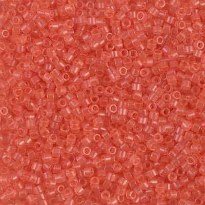 Miyuki Delica Seed Beads 5g 11/0 DB1412 T Pink Grapefruit