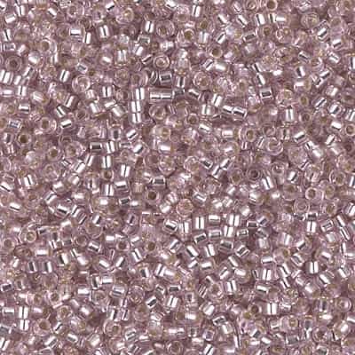 Miyuki Delica Seed Beads 5g 11/0 DB1433 TSL Rose Quartz