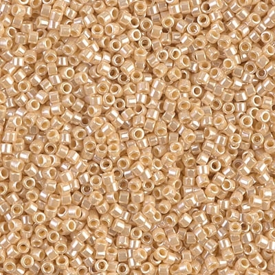 Miyuki Delica Seed Beads 5g 11/0 DB1561 OPL Light Butter Rum