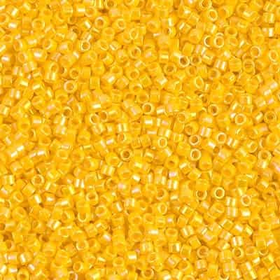 Miyuki Delica Seed Beads 5g 11/0 DB1572 OPR Canary