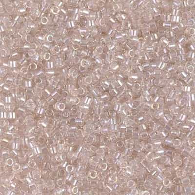 Miyuki Delica Seed Beads 5g 11/0 DB1674 TR ICL Summer Blush