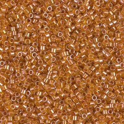 Miyuki Delica Seed Beads 5g 11/0 DB1702 T ICL Candied Yam