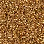 Miyuki Delica Seed Beads 5g 11/0 DB1833 Duracoat Dark Gold
