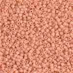 Miyuki Delica Seed Beads 5g 11/0 DB2111 Duracoat Opaque Dyed Light Salmon Pink