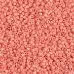 Miyuki Delica Seed Beads 5g 11/0 DB2112 Duracoat Opaque Dyed Medium Salmon Pink