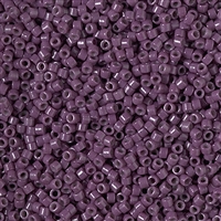 Miyuki Delica Seed Beads 5g 11/0 DB2360 Duracoat Opaque Dark Purple