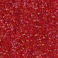 Miyuki Delica Seed Beads 5g 11/0 DB2374 Inside Color Lined Dyed Cerise Pink