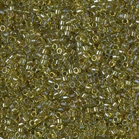Miyuki Delica Seed Beads 5g 11/0 DB2377 Inside Color Lined Dyed Pistachio