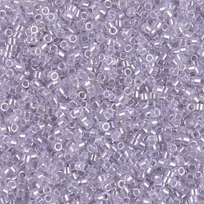 Miyuki Delica Seed Beads 5g 11/0 DB0241 OPL Pastel Lavender