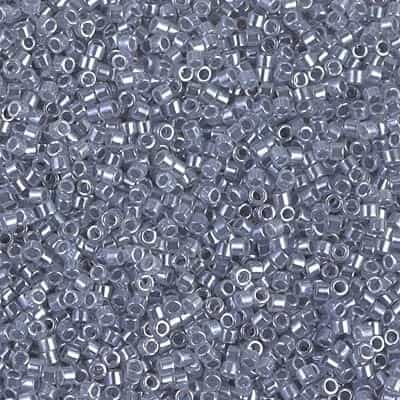 Miyuki Delica Seed Beads 5g 11/0 DB0242 OPL Grey