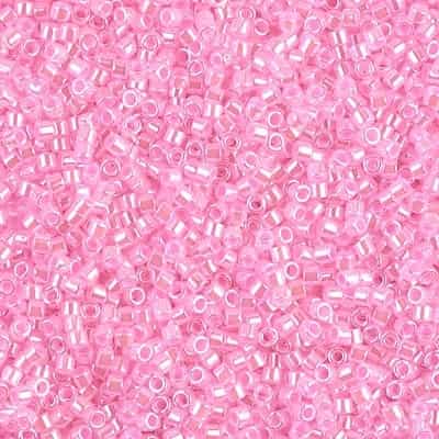 Miyuki Delica Seed Beads 5g 11/0 DB0245 OPL Bubblegum Pink