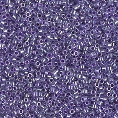 Miyuki Delica Seed Beads 5g 11/0 DB0250 OPL Purple