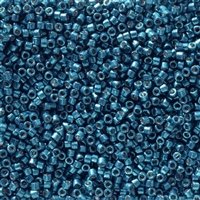 Miyuki Delica Seed Beads 5g 11/0 DB2515 Duracoat Galvanized Poseidon Blue