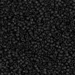 Miyuki Delica Seed Beads 5g 11/0 DB0310 OP MA Black