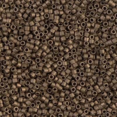 Miyuki Delica Seed Beads 5g 11/0 DB0322 M MA Bronze