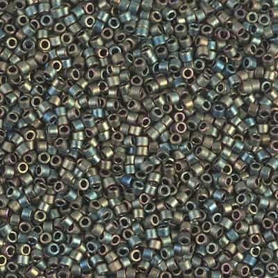 Miyuki Delica Seed Beads 5g 11/0 DB0324 MR MA Turquoise/Light Green