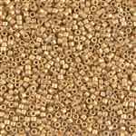 Miyuki Delica Seed Beads 1g 11/0 DB0031 24 MA KT Gold Plated