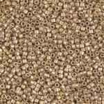 Miyuki Delica Seed Beads 1g 11/0 DB0334 MA 24 KT Dark Gold Plated