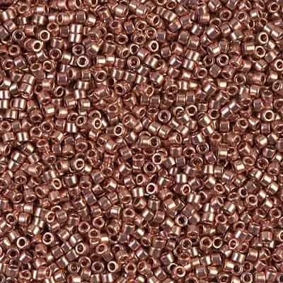 Miyuki Delica Seed Beads 5g 11/0 DB0040 M Bright Copper