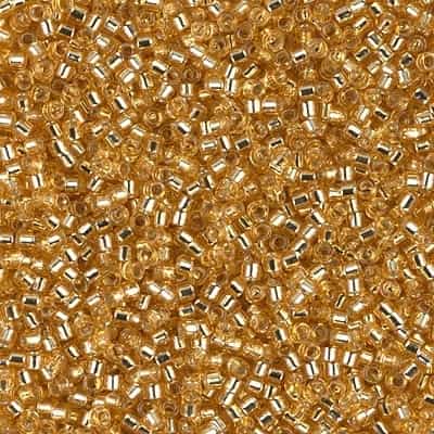 Miyuki Delica Seed Beads 5g 11/0 DB0042 TSL Gold