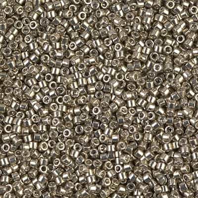 Miyuki Delica Seed Beads 5g 11/0 DB0436 GA Pewter