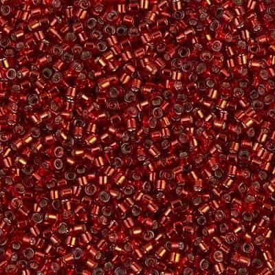 [ DS ] Miyuki Delica Seed Beads 5g 11/0 DB0603 TSL Ruby Red