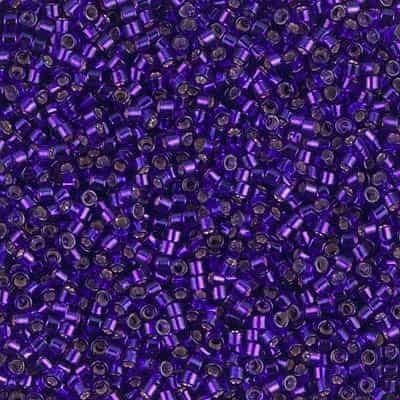 Miyuki Delica Seed Beads 5g 11/0 DB0610 TSL Bright Royal Purple