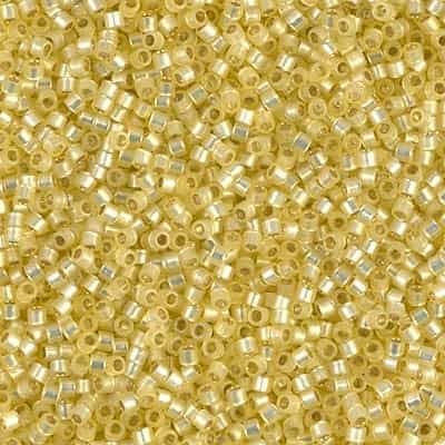 Miyuki Delica Seed Beads 5g 11/0 DB0623 TSL S-MA Pastel Yellow