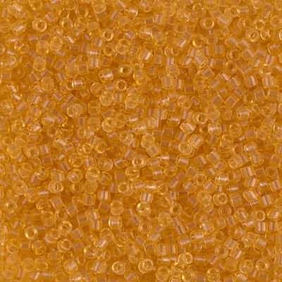 Miyuki Delica Seed Beads 5g 11/0 DB0702 T Light Topaz