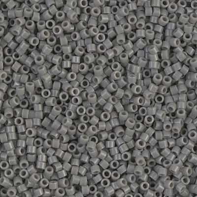 Miyuki Delica Seed Beads 5g 11/0 DB0731 OP Grey