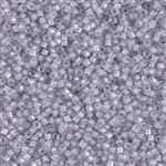 Miyuki Delica Seed Beads 5g 11/0 DB0080 TR Light Greyish Lavender